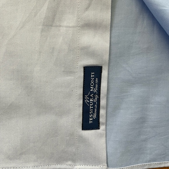 Circle of Gentlemen// Blue Dress Shirt // 45R, 17 3/4 // Like New - Picture 4 of 4